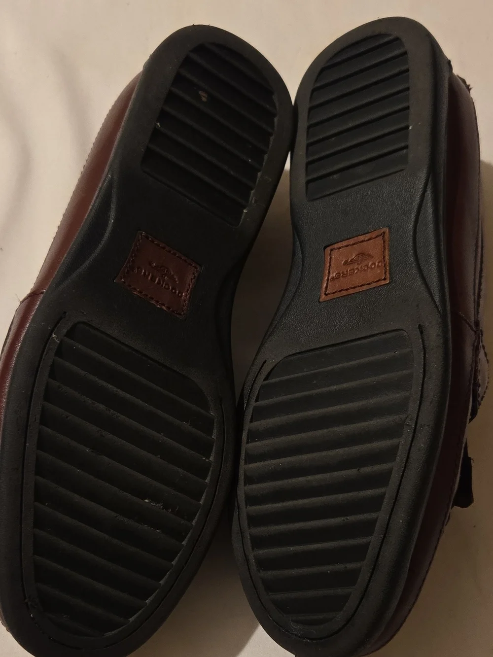Dockers Men’s Brown Leather Tassel Loafers